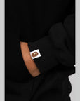 Ape Head One Point Shark Zip Hoodie - Black