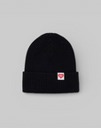 Cotton Rib Beanie - Black