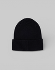 Cotton Rib Beanie - Black