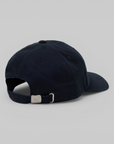 6 Panel Twill Cap - Navy