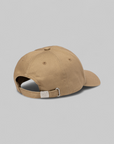 6 Panel Twill Cap - Beige