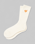 Pile Socks - White