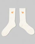 Pile Socks - White