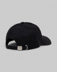 6 Panel Canvas Cap - Black