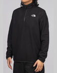 100 Glacier 1/4 Zip Fleece - TNF Black - LOADED
