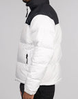 1996 Retro Nuptse Jacket - TNF White/TNF Black - LOADED