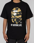 1st Camo By Bathing Ape T-Shirt - Black/Yellow - LOADED