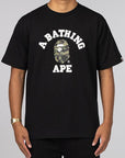 1st Camo College T-Shirt - Black/Green - LOADED