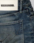 Washed . DP Narrow / C-PT - Indigo