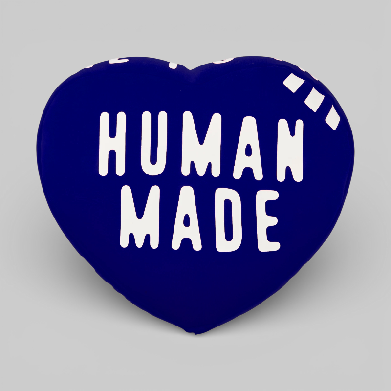 Heart Beads Cushion - Navy – LOADED