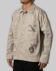 Memorial Coverall Jacket - Grey