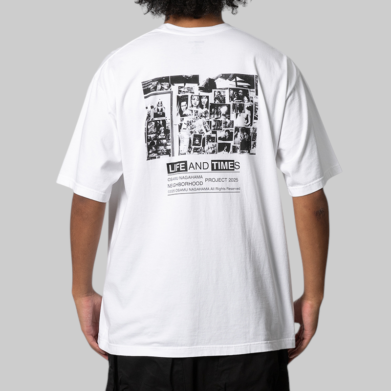 NH X OSAMU NAGAHAMA TEE SS-4 WHITE 未使用 NH X Osamu Nagahama . Tee SS-4 - White – LOADED