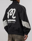 NH X Malbon Golf . Quarter Zip Jacket - Black