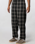 Hombre Check Easy Pant - Black/Grey