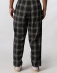 Hombre Check Easy Pant - Black/Grey