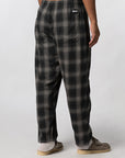 Hombre Check Easy Pant - Black/Grey