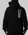 Solid Sweat Zip Hoodie - Black