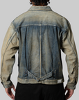 Savage Denim Type-1 MOD Jacket - Indigo