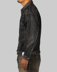 Washed Denim Type-2 Jacket - Black