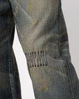 Savage Denim DP Wide Pant - Indigo