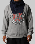 Combination Sweat Hoodie - Grey