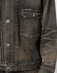 Savage Denim Type-1 Jacket - Black