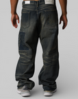 Savage Denim DP Wide Pant - Indigo