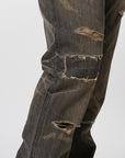 Savage Denim DP Mid Pant - Black