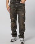 Savage Denim DP Mid Pant - Black