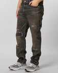 Savage Denim DP Mid Pant - Black