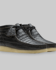 Wallabee Boot - Black/Croc Distress "Harajuku Pack"