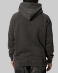 Pigment Dyed Sweat Hoodie - Black