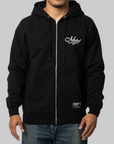 Staple Sweat Zip Hoodie - Black