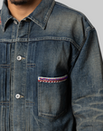 Savage Denim Type-1 Jacket - Indigo