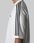 3 Stripes T-Shirt - Off White/Black - LOADED