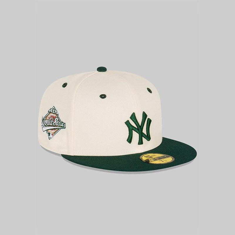 New Era 59Fifty Fitted Cap - Cooperstown New York Yankees Soft Yellow World Series Sidepatch