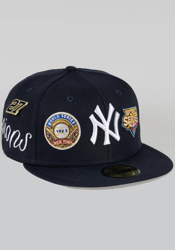 New Era New York Yankees 27 World Series Titles 59Fifty Men's Fitted H