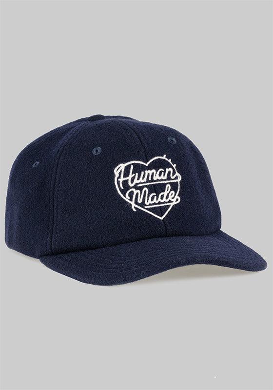 6 Panel Wool Cap - Navy - LOADED