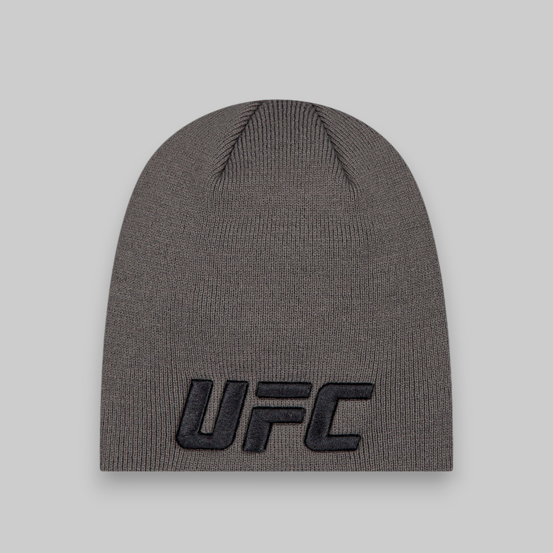 Core Skull UFC Beanie Grey Heather – LOADED