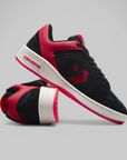 Weapon Suede Low - Black/Red/Vintage White