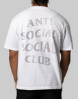 Rhinestone Mind Games T-Shirt - White/Black