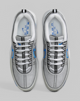 Air Zoom Spiridon OG SP - "Metallic Silver/Signal Blue"