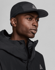 ACG Fly Cap with detachable cape - Black/Reflective Silver