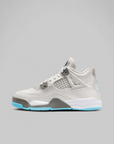 Air Jordan 4 Retro (Pre School) "Blue Chill"