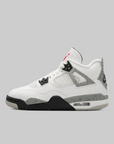 Air Jordan 4 Retro OG "White Cement" (Grade School)