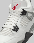 Air Jordan 4 Retro OG "White Cement" (Grade School)