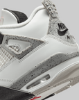 Air Jordan 4 Retro OG "White Cement" (Grade School)