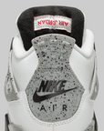 Air Jordan 4 Retro OG "White Cement" (Grade School)
