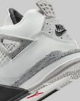 Air Jordan 4 Retro OG "White Cement" (Pre School)