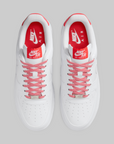 W's Air Force 1 '07 Next Nature - White/Light Crimson